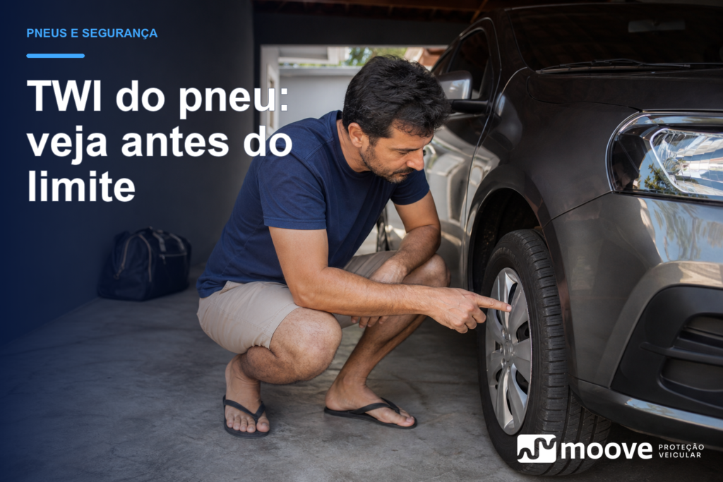 TWI do pneu: como ler o sinal antes de ele chegar ao limite
